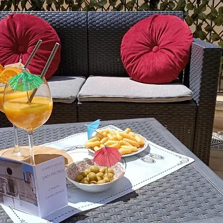 Cozy House Con Corte Privata In Centro Storico Aq Appartement