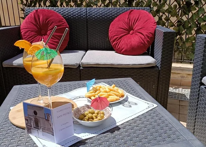 Cozy House Con Corte Privata In Centro Storico Aq Daire